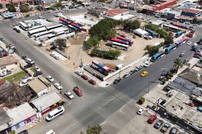 Por concluir obras de rehabilitación vial en los alrededores de la central de autobuses