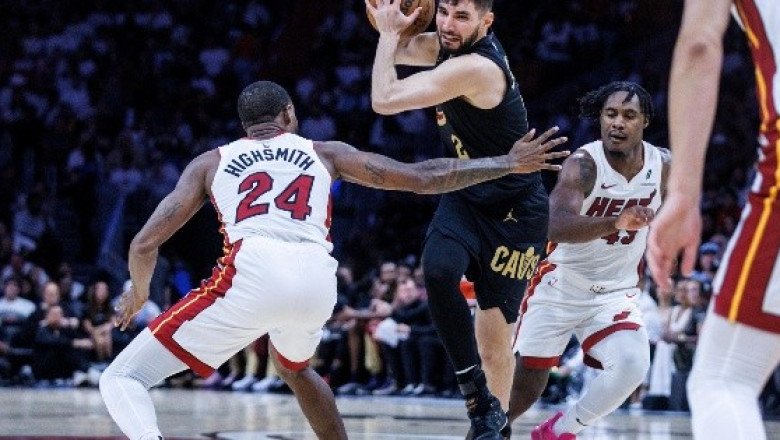 Cleveland saca la escoba ante el Heat