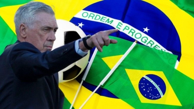 Brasil anuncia a Carlo Ancelotti como su nuevo técnico
