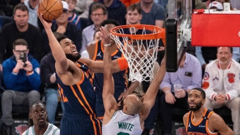 Los Knicks están a un triunfo de eliminar a los Celtics