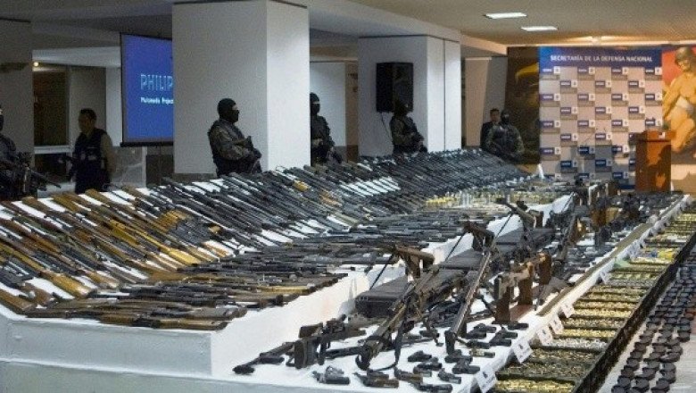 En 20 años se quintuplicó el tráfico de armas de fuego desde Estados Unidos