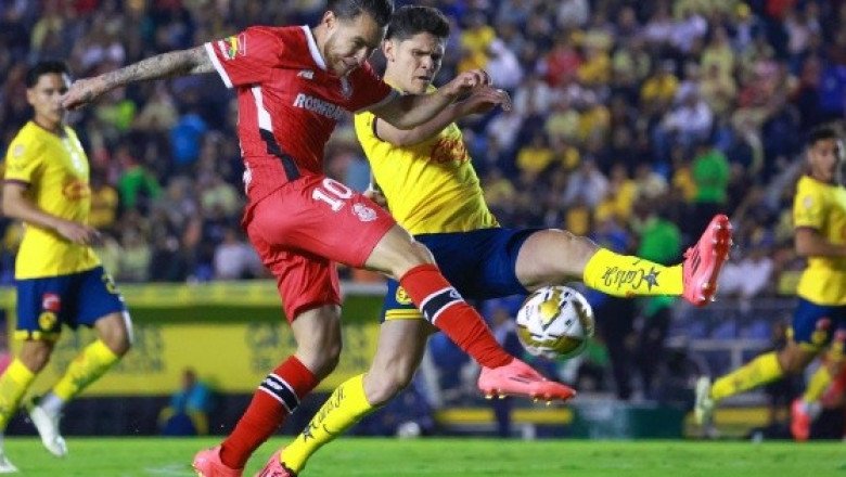 Así quedó la única final de Liga MX que han jugado América y Toluca