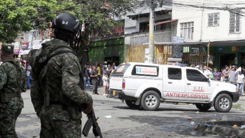 Al menos un muerto y varios heridos por detonación de explosivos en Colombia
