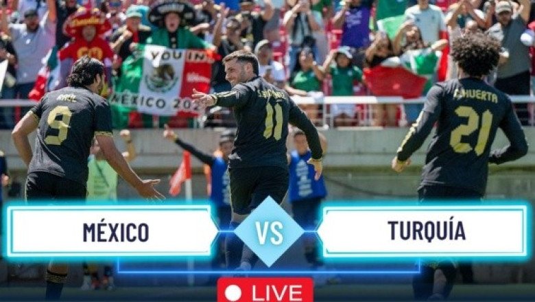 ¿Dónde ver EN VIVO el partido amistoso México vs Turquía?