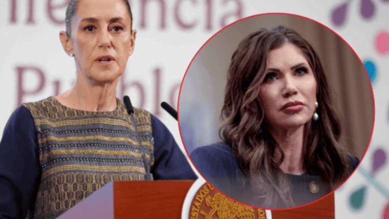 Sheinbaum desmiente a Noem sobre disturbios en Los Ángeles