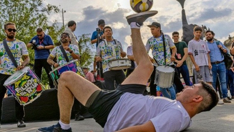 Celebran la cuenta regresiva para el Mundial de Futbol en 2026