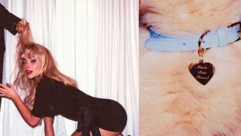 Sabrina Carpenter responde a las criticas por la nueva portada de "Mans Best Friend"
