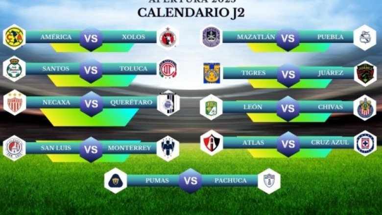 Calendario de partidos de la J2 de la Liga MX