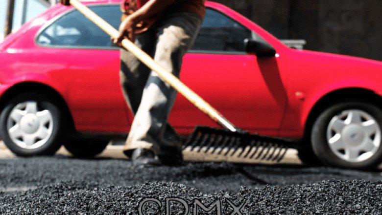 TODO sobre el plan para tapar baches y pavimentación en CDMX