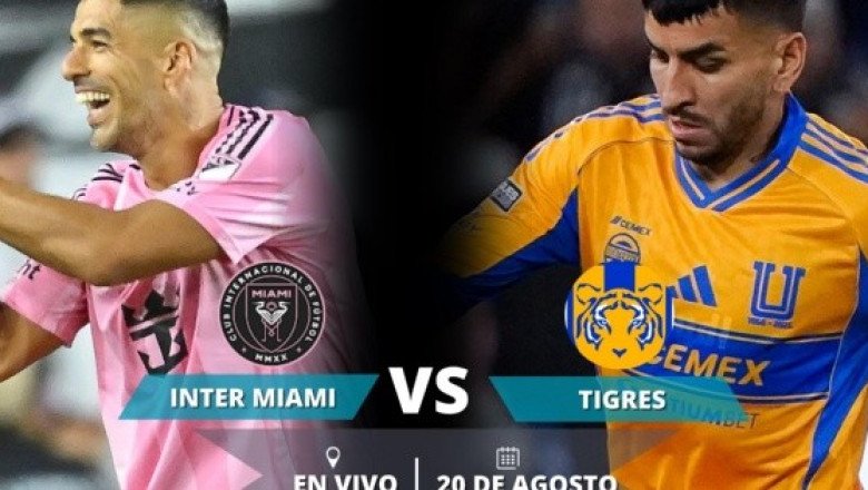 ¿Dónde ver EN VIVO el partido de Leagues Cup Inter Miami vs Tigres?