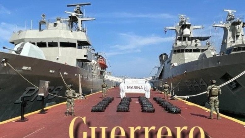 Aseguran tonelada y media de droga en costas de Guerrero