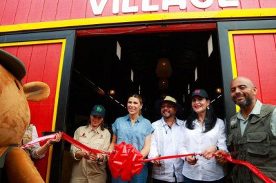 Encabeza gobernadora Marina del Pilar inauguración de Capybara Village en parque Pai Pai