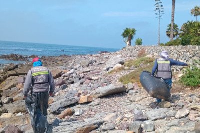Se recolectan 130 toneladas de basura en playas