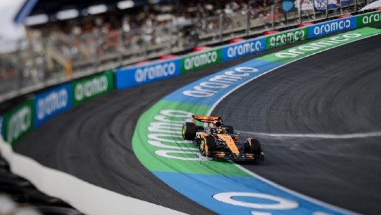 McLaren arrasa en Zandvoort: Piastri le arrebata la pole a Norris