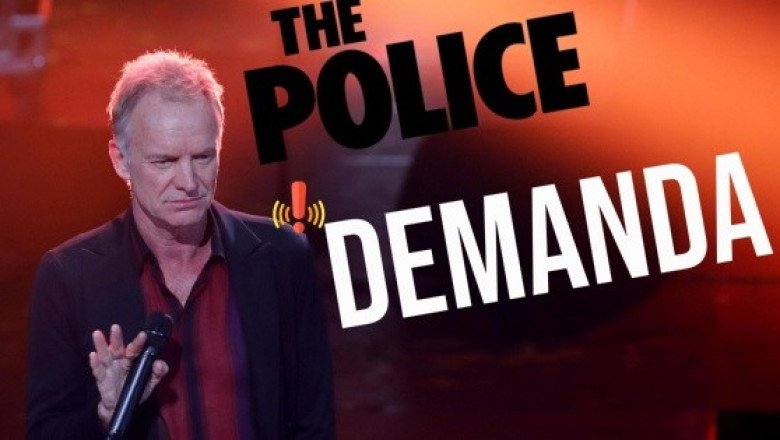 Sting recibe demanda millonaria de sus excompañeros de The Police