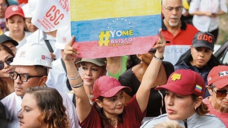 Venezuela se alzará en armas si es agredida por EU: Maduro