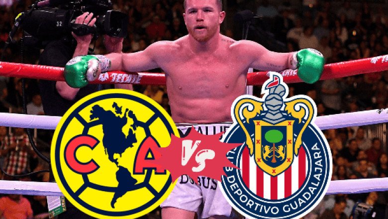 Revelan por qué el América vs Chivas se empalmará con pelea del Canelo