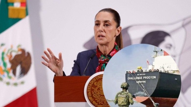 Sheinbaum reacciona a la muerte de capitán de la Marina
