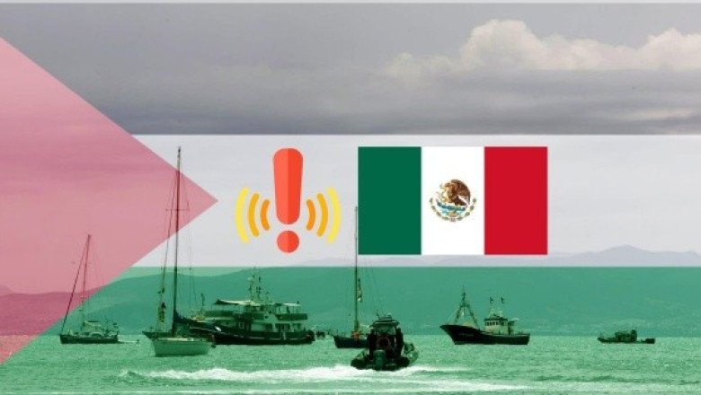 Flotilla rumbo a Gaza vuelve a ser atacada, según mexicanos