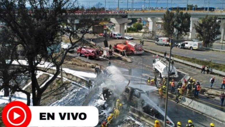EN VIVO, actualizaciones tras la explosión de pipa en Iztapalapa