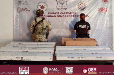 Localizan armas de fuego escondidas entre rocas y arboles