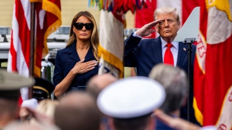 Trump recuerda a las víctimas del 11 de septiembre con acto en el Pentágono