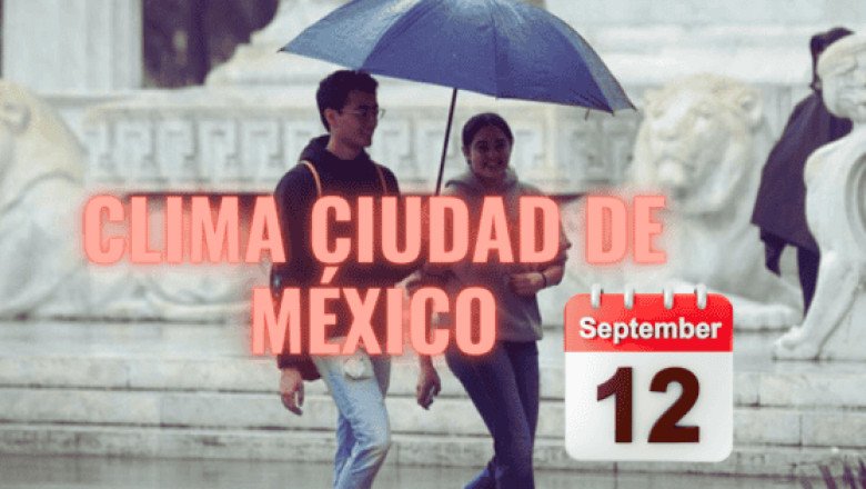 ¿A qué hora lloverá HOY en CDMX?