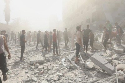 Tropas israelíes avanzan sobre Ciudad de Gaza mientras los palestinos huyen