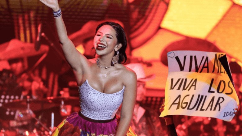Así se expresó Ángela Aguilar tras concierto en Guadalajara