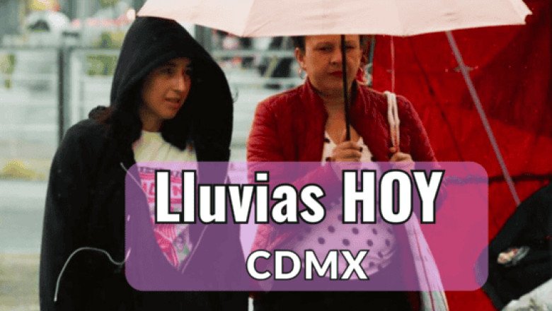 Pronóstico de lluvia hoy, 6 de octubre en CDMX