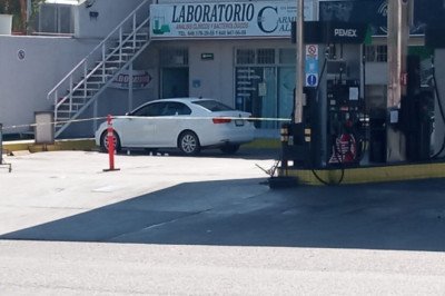 Matan a balazos a hombre en gasolinera de la Ruiz y Diez