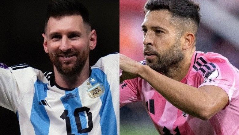 Messi envía ESTE mensaje a Jordi Alba tras anunciar su salida del Inter Miami