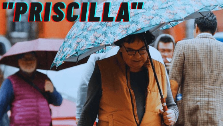 Antes de irse, "Priscilla" dejará lluvia en esta zona de México