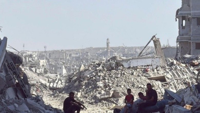Israel bombardea Gaza previo al alto al fuego