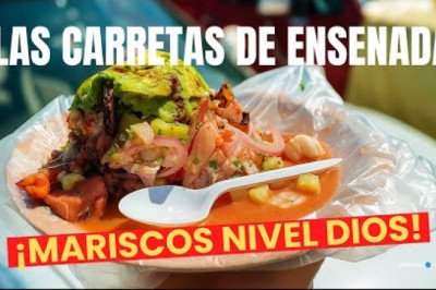 Las Carretas de Mariscos en Ensenada