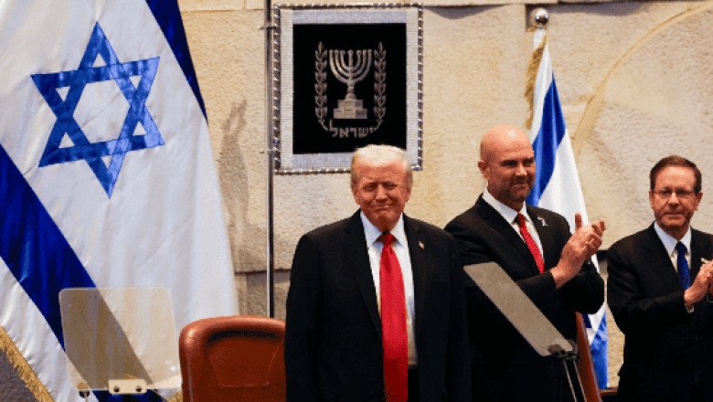Trump lanza mensaje en Israel tras acuerdo de paz entre Israel y Hamás