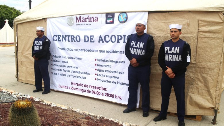 Marina activa centros de acopio