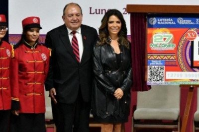 Lotería Nacional lanza cachito por el XV aniversario del Buen Fin