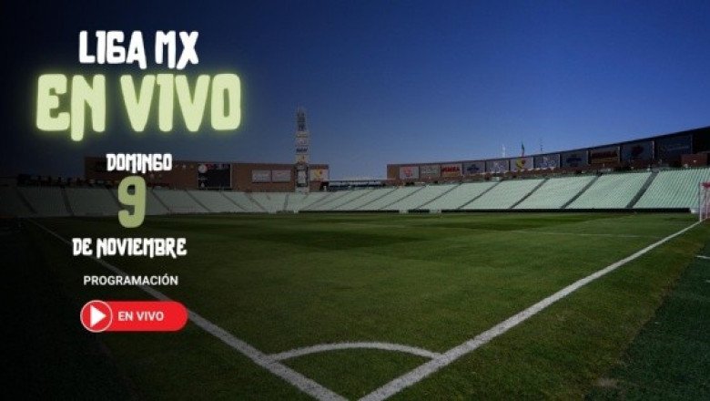 Liga MX: Horarios y canales de los partidos del 9 de noviembre