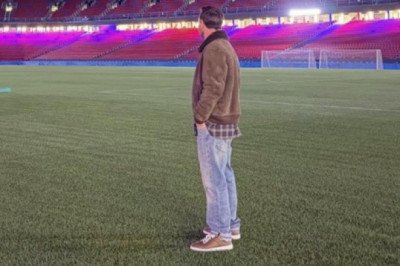 Messi visita el estadio del Barcelona: "Ojalá algún día pueda volver"