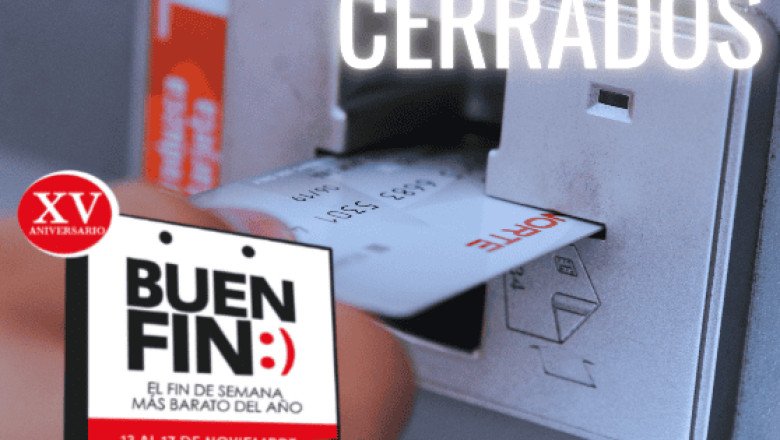 ¿Abrirán los bancos? Estos serán sus horarios durante el Buen Fin 2025