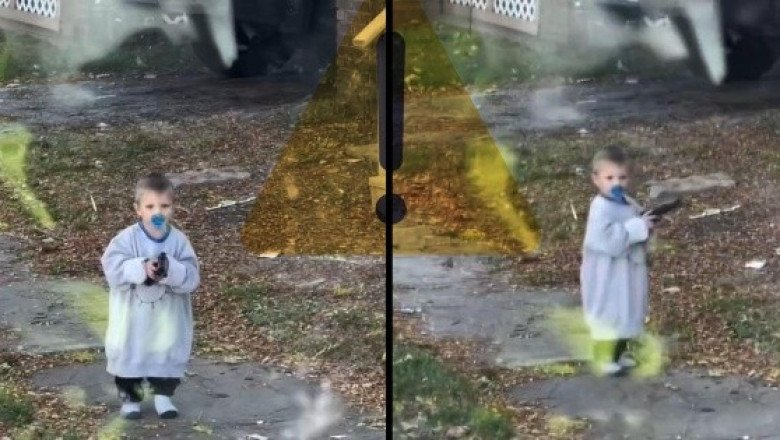 Niño en Cleveland se hace viral por caminar en la calle con una pistola | VIDEO