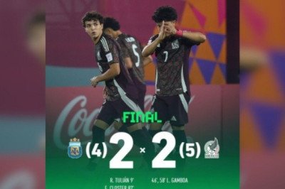 México elimina a Argentina del Mundial Sub-17