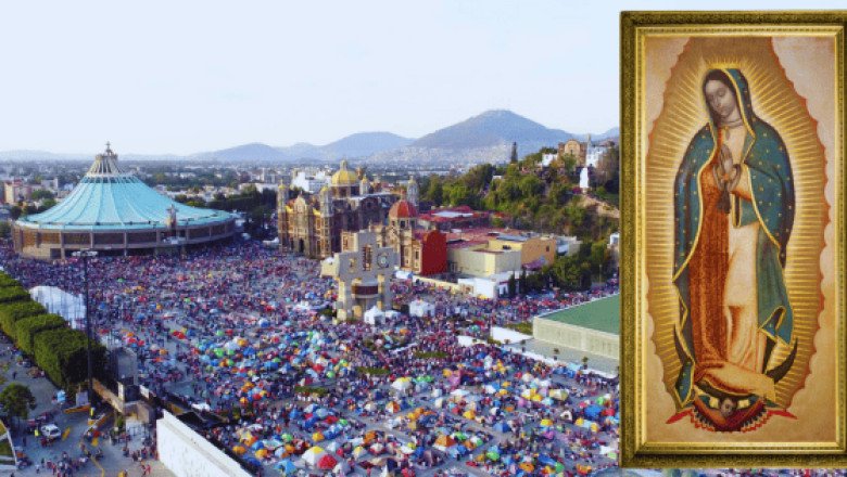 Así fue de primera aparición de la Virgen de Guadalupe