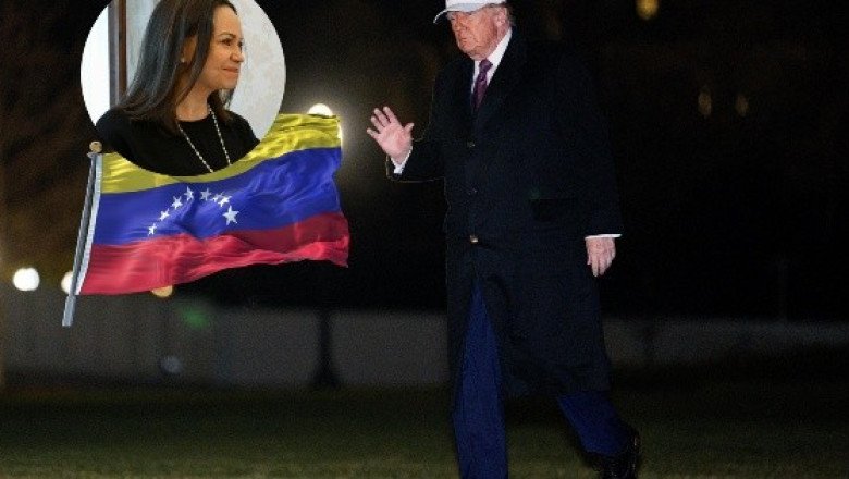 Trump se reunirá con María Corina Machado en la Casa Blanca