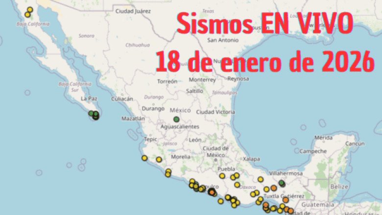 Sismos en México | EN VIVO | 18 de enero