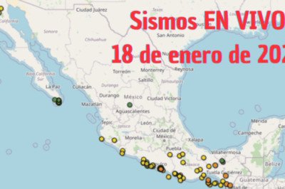 Sismos en México | EN VIVO | 18 de enero
