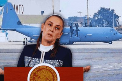 ¿Qué se sabe del avión militar de EU en Toluca?