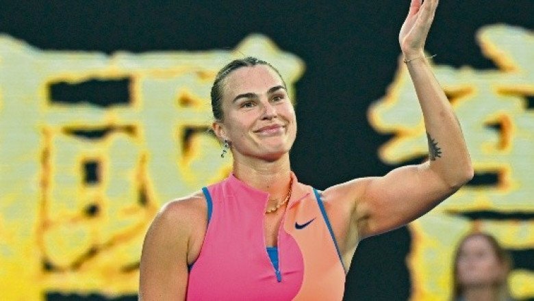 Sabalenka vence los nervios para ganar en la primera ronda