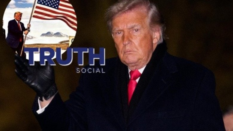 EU "conquista" Venezuela, Groenlandia y Canadá en imagen difundida por Trump